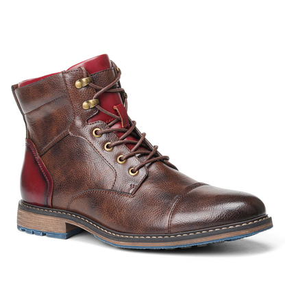 Funki Findz | Boots | Men's Leather Dress Boot | Retro Ankle Boot