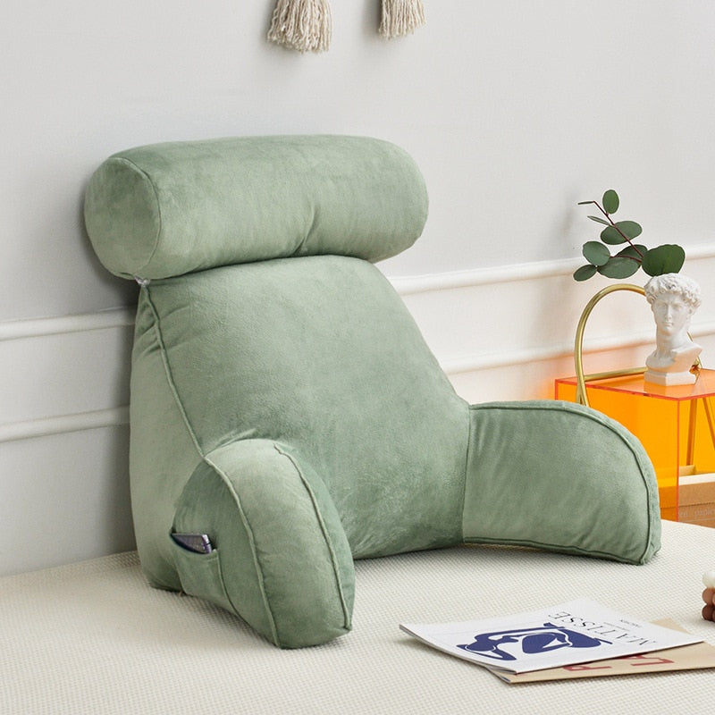 Funki Findz | Pillows | Soft Backrest Reading Pillow with Arm Rest