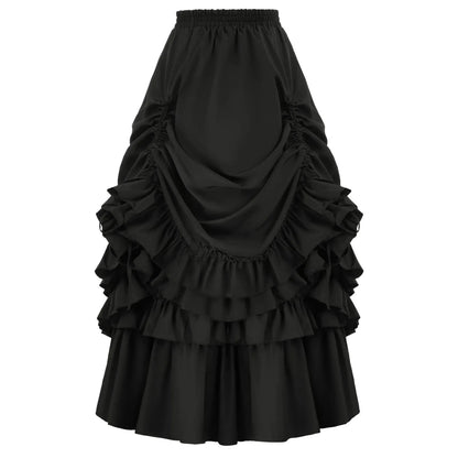 Funki Findz | Skirts | Women's Gothic Victorian Steampunk Skirt
