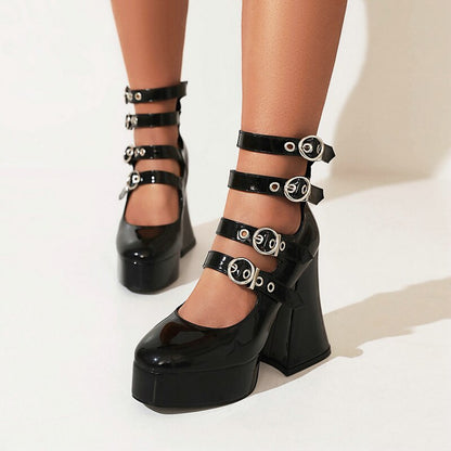 Funki Findz | Shoes | Women's Gothic Punk Mary Jane Platforms