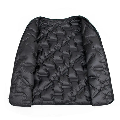 Funki Findz | Jackets | Men's Genuine Leather Long Down Jacket