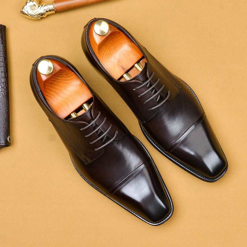 Funki Findz | Shoes | Men's Genuine Leather Italian Dress Shoes