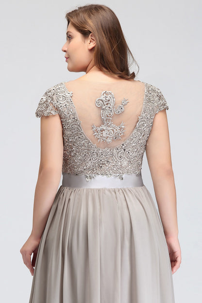 Funki Findz | Dresses | Women's Long Chiffon Satin Lace Dress