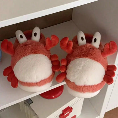 Funki Findz | Shoes | Women's Cute Crab Winter Soft Slippers