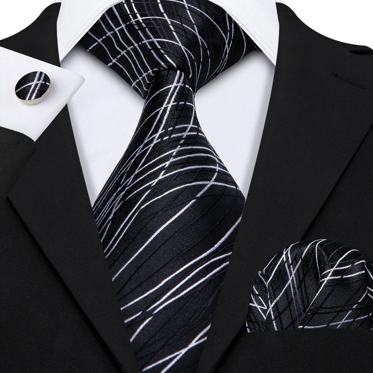 Funki Findz | Neckties | Men's Stylish Formal Silk Ties 3Pcs Sets