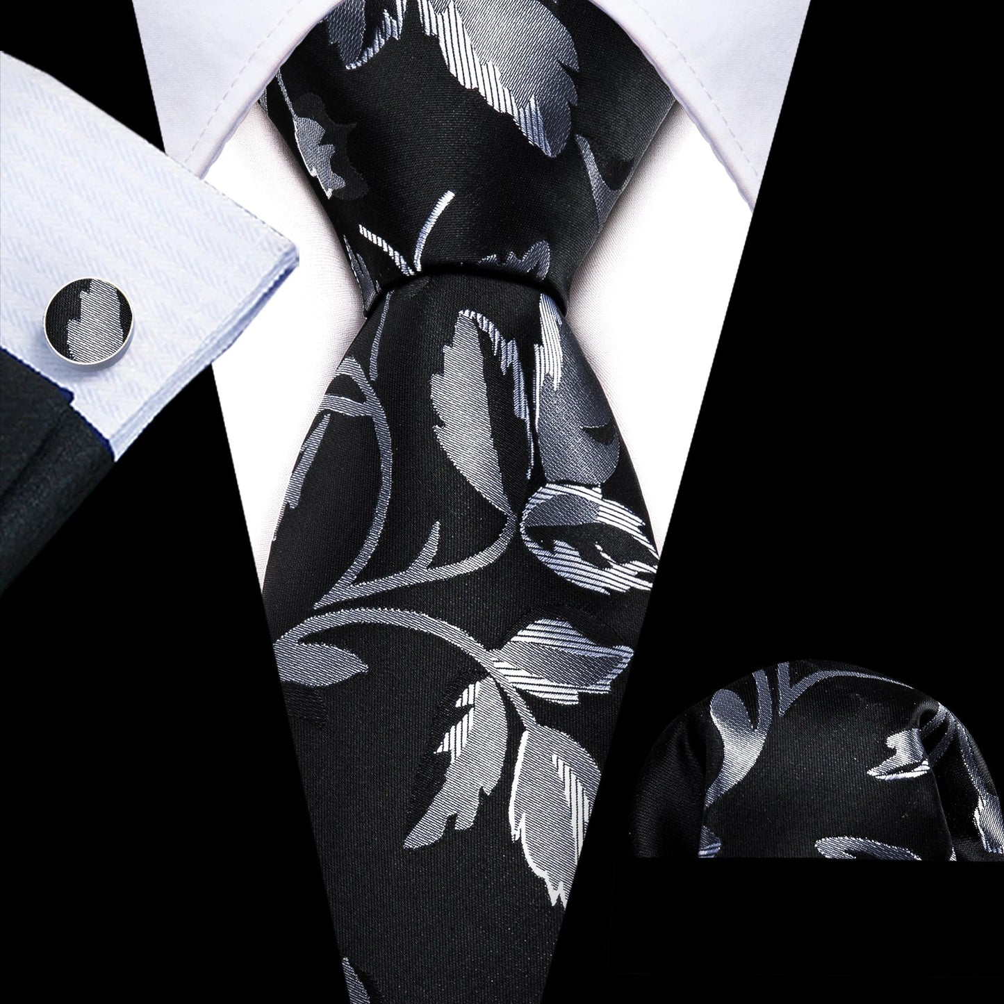 Funki Findz | Neckties | Men's Stylish Formal Silk Ties 3Pcs Sets