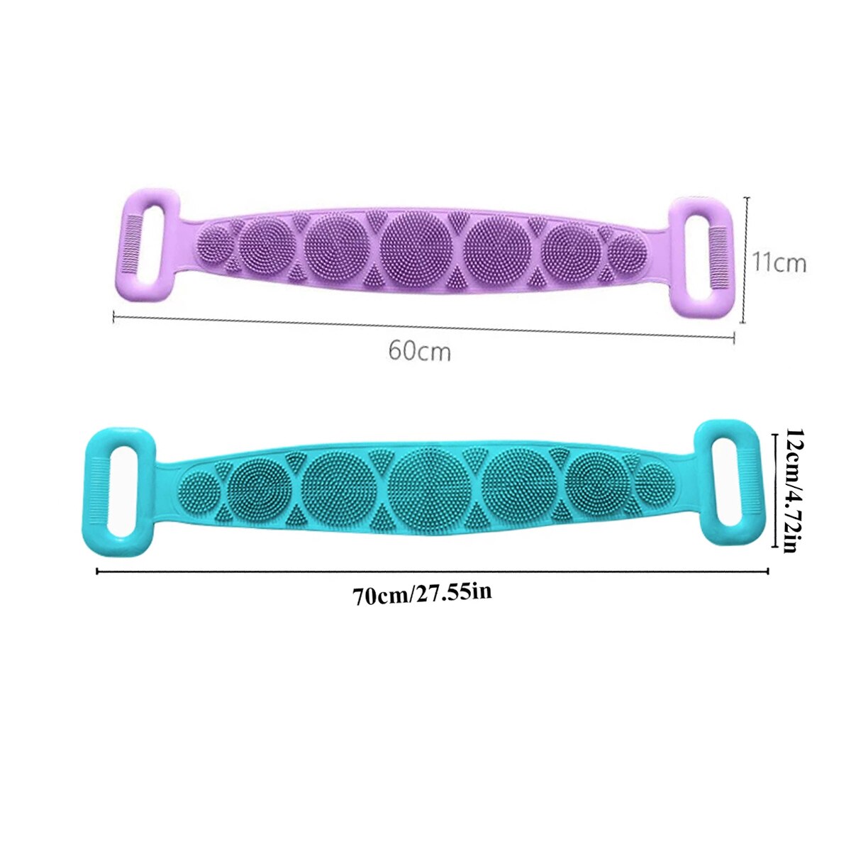 Funki Findz | Back Scrubbers | Silicone Bath Shower Scrub Belt