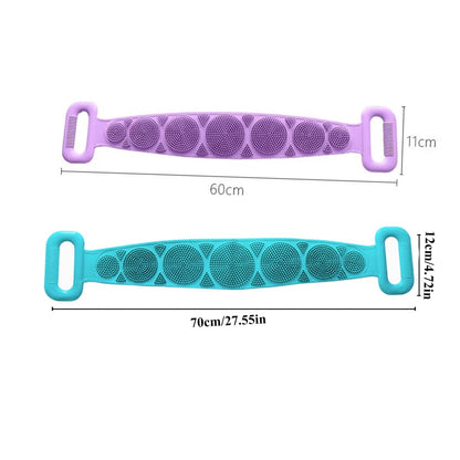 Funki Findz | Back Scrubbers | Silicone Bath Shower Scrub Belt