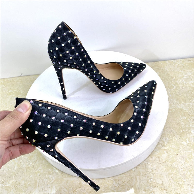 Funki Findz | Shoes | Women's Beaded Crystal Luxury Stilettos