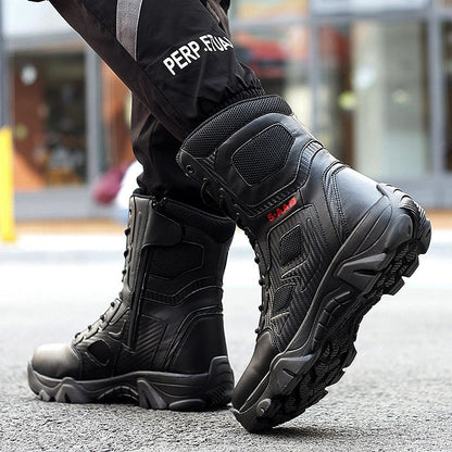 Funki Findz | Boots | Men's Tough Lace Up Hiking Desert Boots