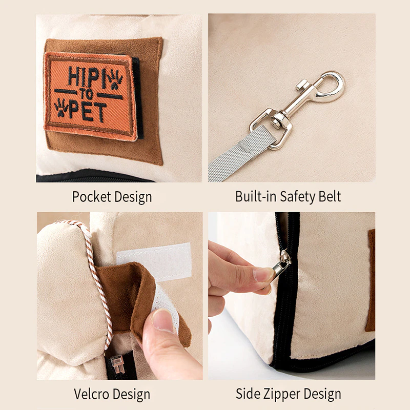 Funki Findz | Pet Seats | Portable Pet Booster Seat Carry Bag