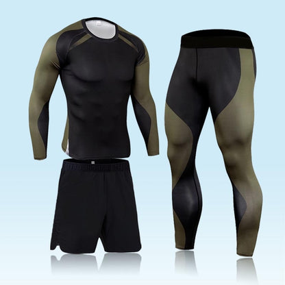 Funki Findz | Activewear | Men's Compression Workout Pant Sets