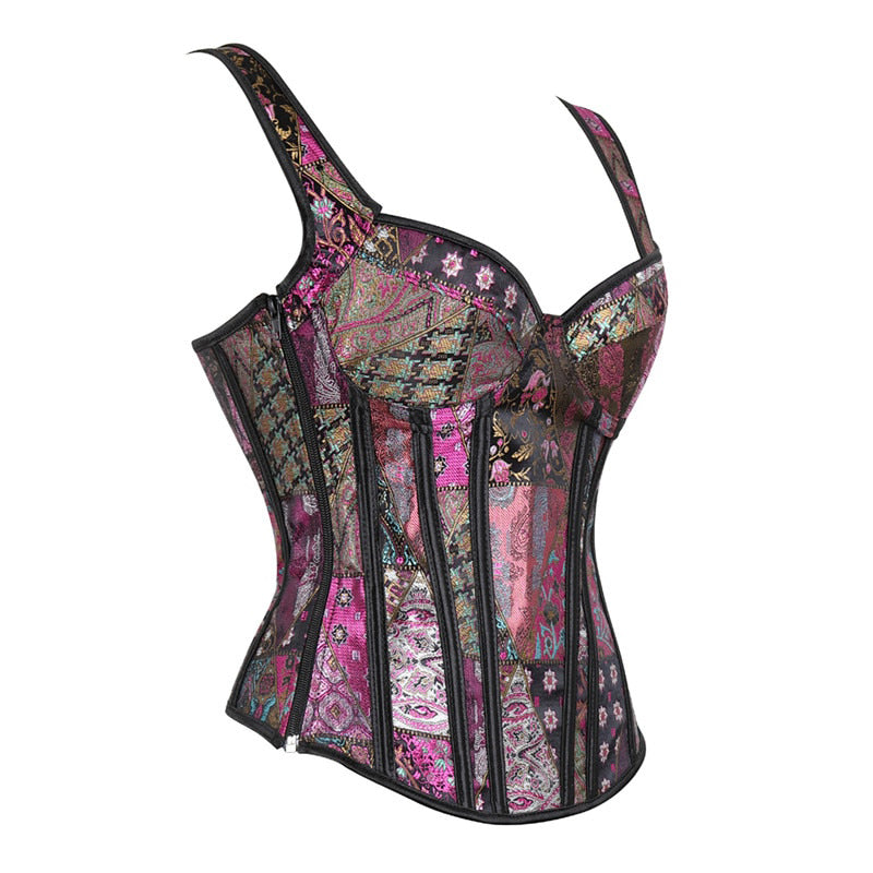 Funki Findz | Lingerie | Women's Pretty Strappy Lace Up Corset