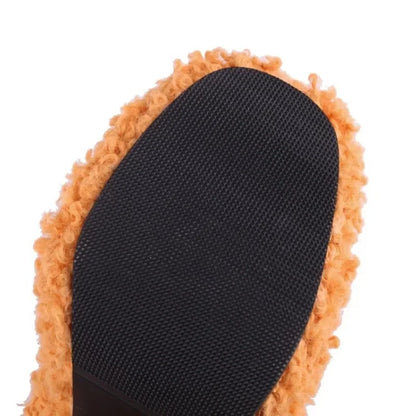 Funki Findz | Boots | Women's Fuzzy Faux Wool Platform Boots