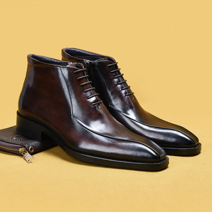 Funki Findz | Boots | Men's Genuine Leather Chelsea Ankle Boot