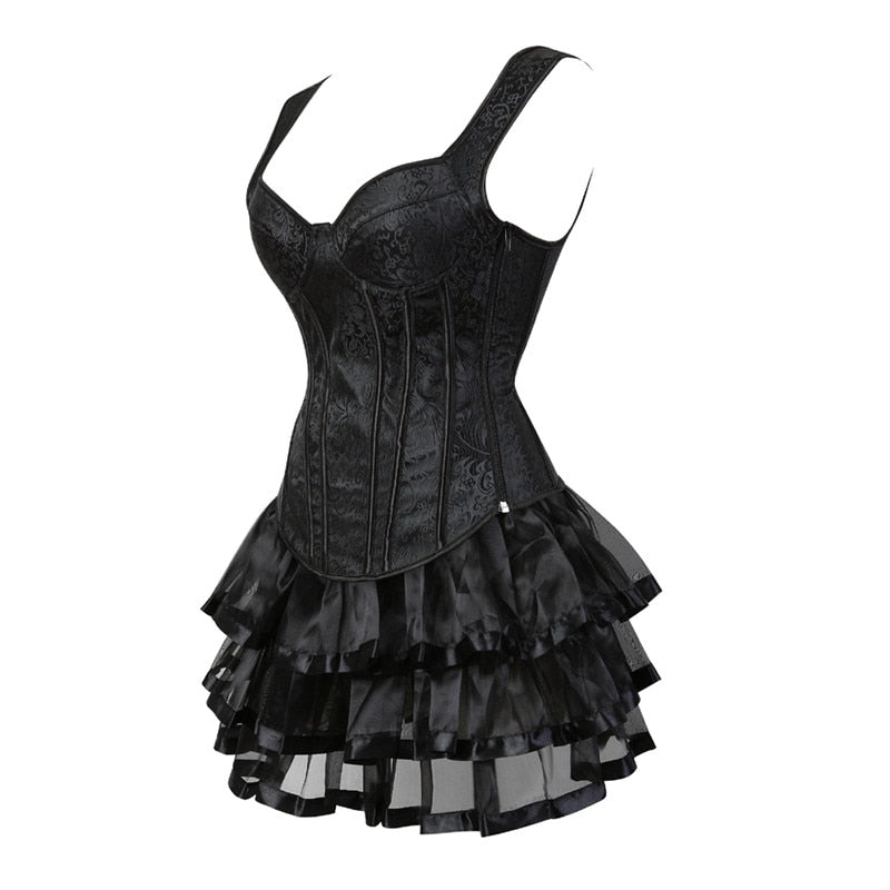Funki Findz | Dresses | Women's Shoulder Strap Corset Dress