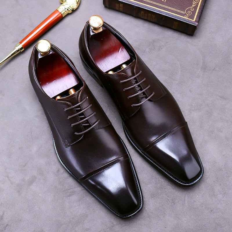 Funki Findz | Shoes | Men's Genuine Leather Italian Dress Shoes