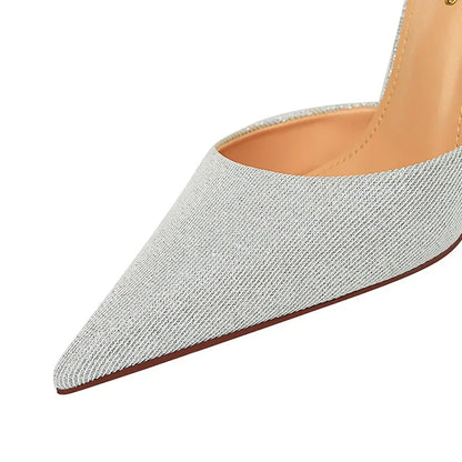 Funki Findz | Shoes | Women's Glitter Bow Knot Strappy Heels