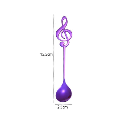 Funki Findz | Spoons | Musical Note Coffee Spoons | 1/3/5/10 Pcs