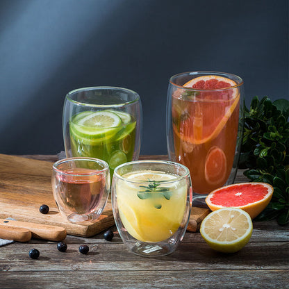 Funki Findz | Cups | Glass Double Wall Borosilicate Mug Sets