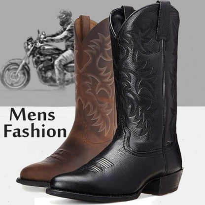 Funki Findz | Boots | Men's Patterned Pull On Cowboy Boots