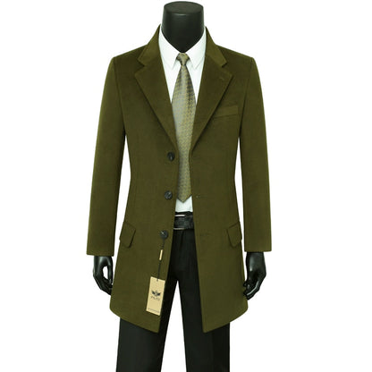 Funki Findz | Jackets | Men's Premium Wool Blend Tailored Coats
