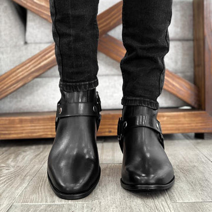 Funki Findz | Boots | Men's Vintage Chelsea Boots | Real Leather