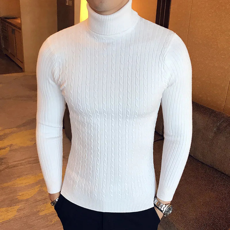 Funki Findz | Sweaters | Men's High Neck Mock Neck Pullovers