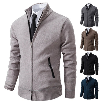 Funki Findz | Sweaters | Men's Casual Stand Up Collar Cardigans