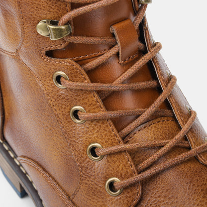 Funki Findz | Boots | Men's Leather Dress Boot | Retro Ankle Boot
