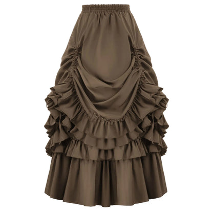 Funki Findz | Skirts | Women's Gothic Victorian Steampunk Skirt