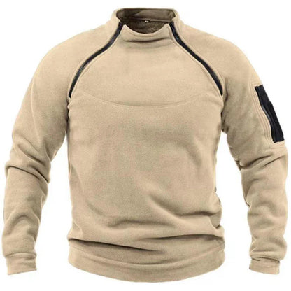 Funki Findz | Sweaters | Men's Stand Collar Mock Neck Pullovers
