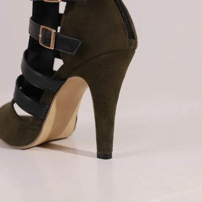 Funki Findz | Shoes | Women's Spike Heel Gladiator Sandals