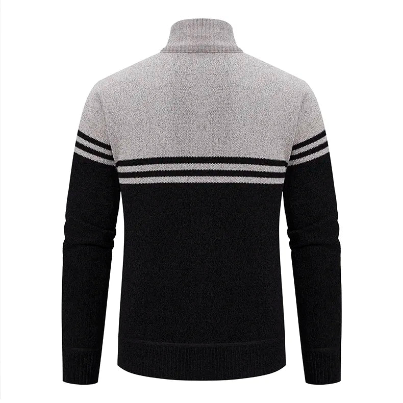 Funki Findz | Sweaters | Men's Slim Mock Neck Zip Up Cardigans