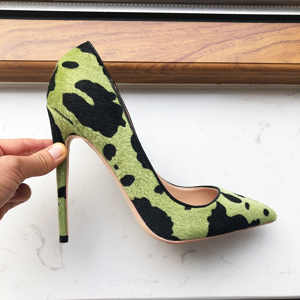 Funki Findz | Shoes | Women's High Animal Print Stilettos | Flock