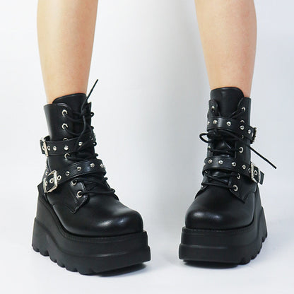 Funki Findz | Boots | Women's New Gothic Style Platform Boots