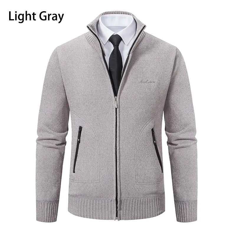 Funki Findz | Sweaters | Men's Casual Stand Up Collar Cardigans