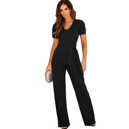 Funki Findz | Pants | Women's Elegant Wide Leg Dress Pantsuit