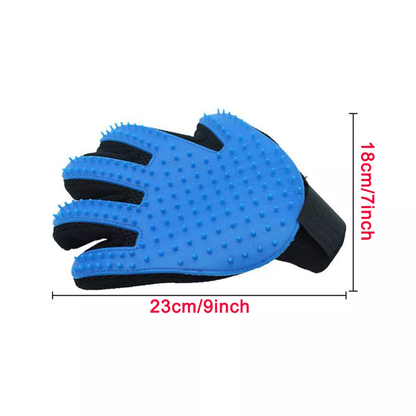 Funki Findz | Pet Grooming Gloves | De-shedding Gloves 2 Pcs