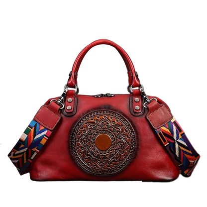 Funki Findz | Bags | Handbags | Women's Boho Leather Tote Bag