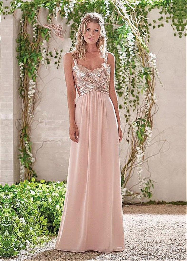 Funki Findz | Dresses | Women's Sequin Prom Bridesmaid Dress