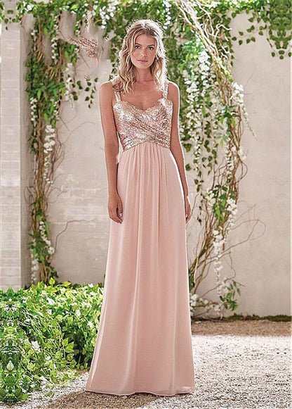 Funki Findz | Dresses | Women's Sequin Prom Bridesmaid Dress
