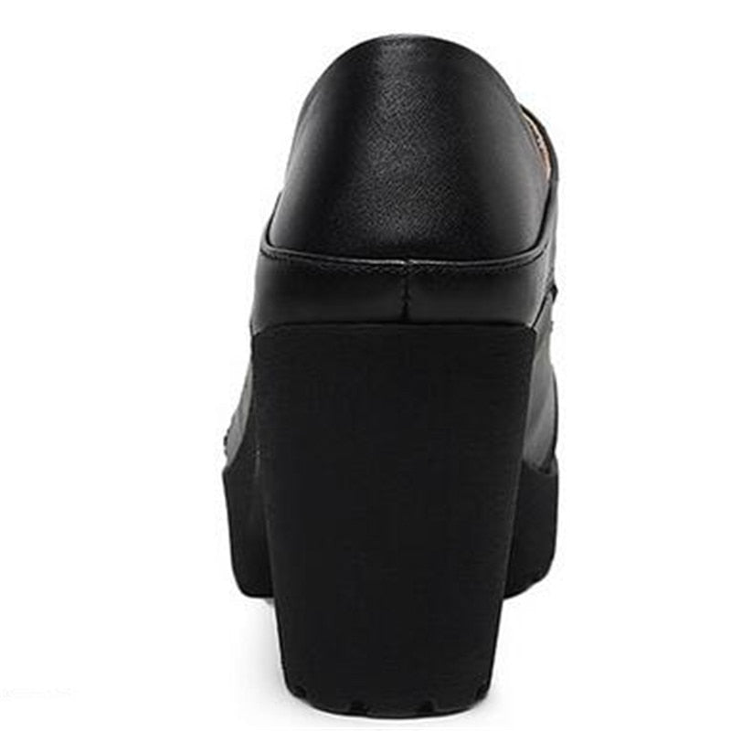 Funki Findz | Shoes | Women's Real Leather Mary Jane Platforms