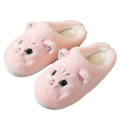 Funki Findz | Shoes | Women's Cute Cozy Cartoon Cat Slippers