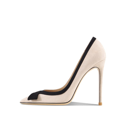 Funki Findz | Shoes | Women's Luxury Leather Bow Knot Stilettos