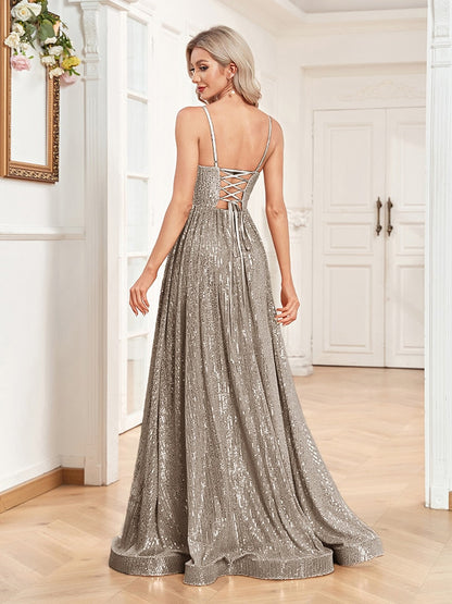 Funki Findz | Dresses | Women's Luxury Strappy Evening Dress