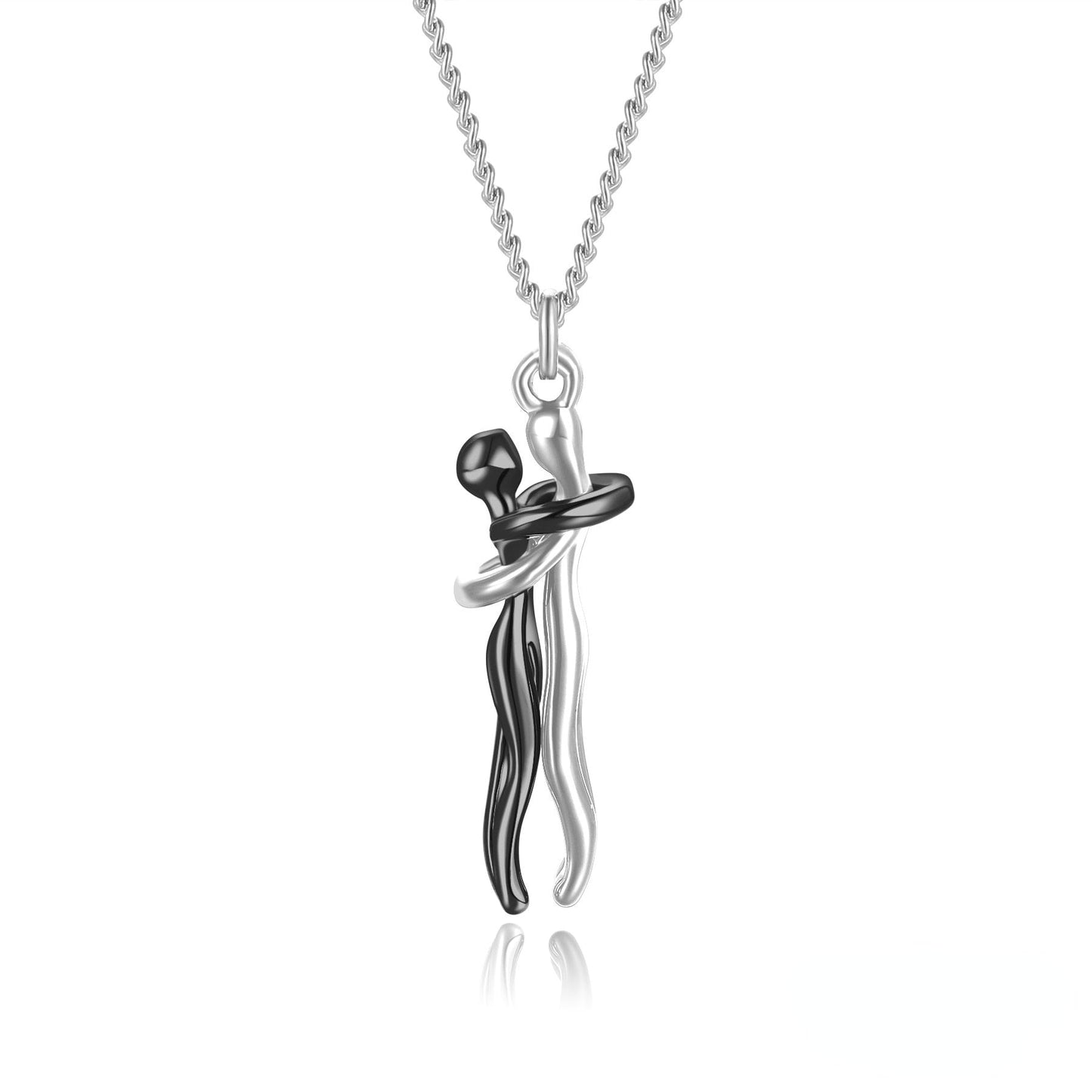 Funki Findz | Necklaces | Unisex Lovers Embrace Hug Necklace
