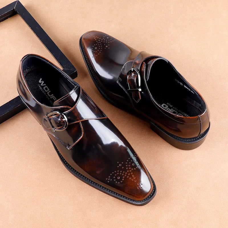 Funki Findz | Shoes | Men's Leather Luxury Formal Dress Shoes