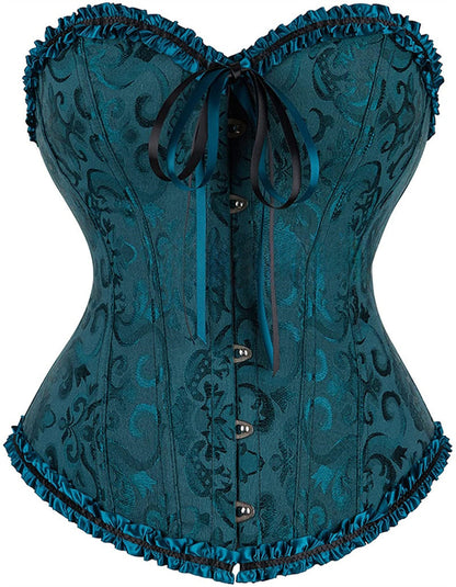 Funki Findz | Lingerie | Women's Pretty Overbust Corset | Bustier