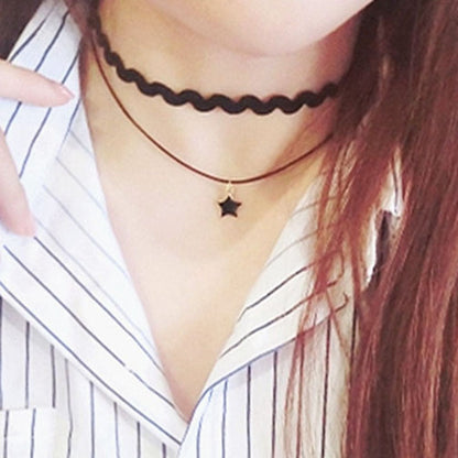 Funki Findz | Necklaces | Women's Black Goth Choker Necklace